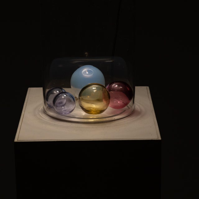 Black Pandora Piu Lamp by Gabriella Montaguti for Tronconi, 1970s For Sale - Image 8 of 12