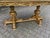 Wood 1970 Italian Artisan Baroque Gold Beech Dining Table For Sale - Image 7 of 10