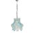 Hanging Lamp in Blue Murano from Mazzega, 1970s For Sale - Image 13 of 13