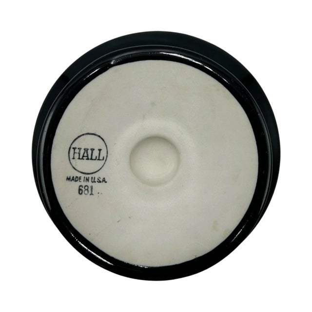 Vintage the Rainbow Room Nyc Restaurant Black Ceramic Ashtray New York City For Sale In Washington DC - Image 6 of 9