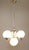 1930s Vintage Bauhaus Glass Chandelier, 1930s For Sale - Image 5 of 11