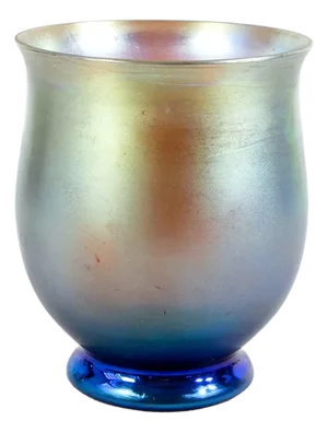 Myra Series Vase in Iridescent Glass from WMF, 1930s
