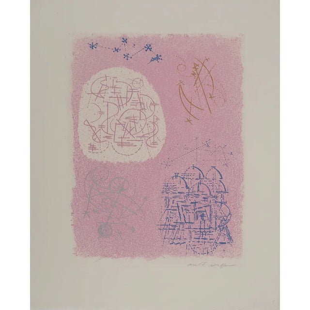 André Masson, The Cosmic City of Breasts, Original Engraving For Sale - Image 6 of 6