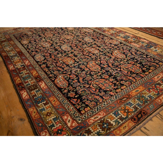 Antique Hamadan Rug - 4'6" x 6'9" For Sale In New York - Image 6 of 12