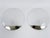 Set of two extremely rare, large and elegant sconces or wall lamps. Model vega. Designed and manufactured by florian...