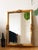 Wood Vintage Rectangular Giltwood Bevelled Mirror With Rose Accents For Sale - Image 7 of 10
