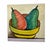 Vintage hand painted Italian trivets. The pear fruit pattern is bright and cheerful. Could be used in the kitchen or as a...