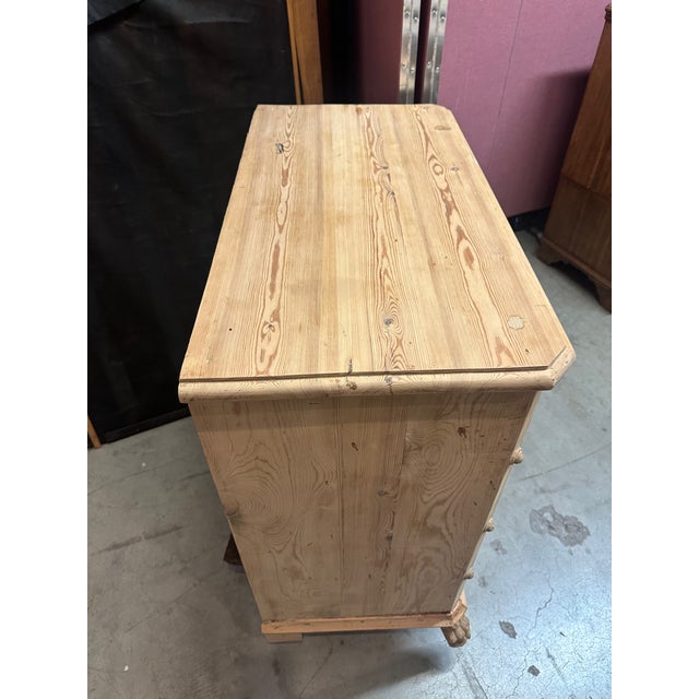 Early 20th Century Danish Peach Pine Dresser For Sale - Image 5 of 7