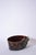 Brown and green low relief ceramic planter, 1950s. Height: 16 cm - 6.3 in Length: 38 cm - 14.96 in Width: 26 cm - 10.24 in