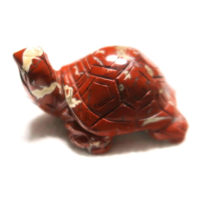This very special little turtle is from the collection of precious and semiprecious stone carvings we purchased from a...