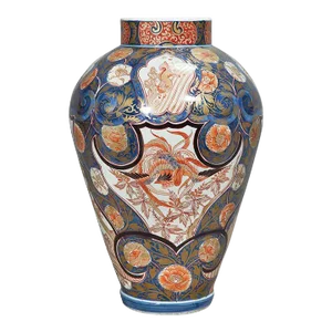 Mid 20th Century Japanese Porcelain Floor Vase