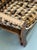 Mid-Century Modern Vintage Italian Checkered Sofa With Leather Straps For Sale - Image 3 of 7