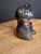 Rare Black Colorway Antique Hubley Cast Iron Fido Dog Still Bank 1904 Orig Paint For Sale - Image 12 of 18