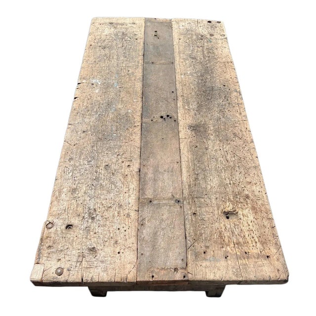 Early 20th Century Old Antique Factory Work Table / Cabinet For Sale - Image 9 of 12