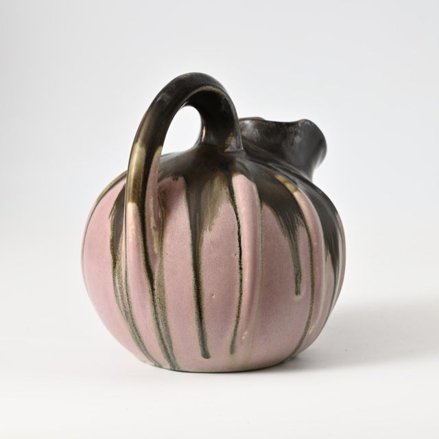 French Drip Glaze Jug frpm Gilbert Metenier, 1920s For Sale - Image 3 of 13