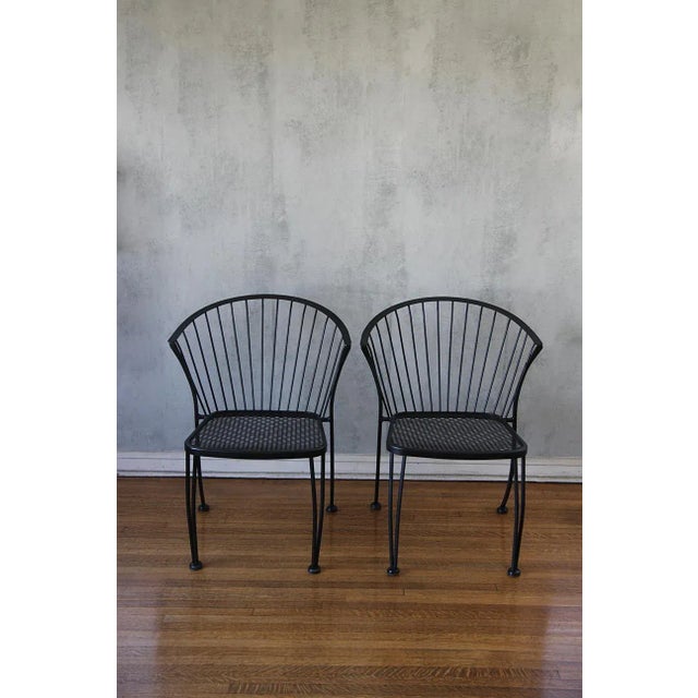 Mid-Century Modern 1950s Woodard Pinecrest Dining Chairs - Set of 4 For Sale - Image 3 of 11