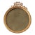 Late 19th Century French Brass Tabletop Frame With Bow For Sale