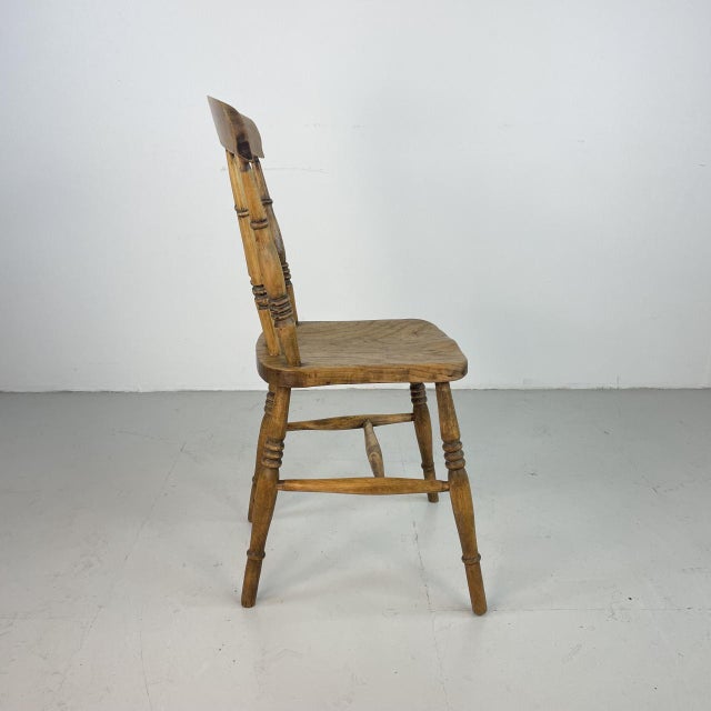 Victorian Turned Wooden Chair For Sale - Image 5 of 8