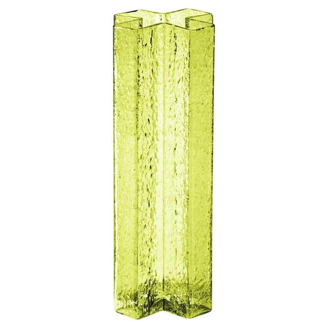 Cross Blown Glass Vase by Bodil Kjaer for Cassina For Sale - Image 6 of 6