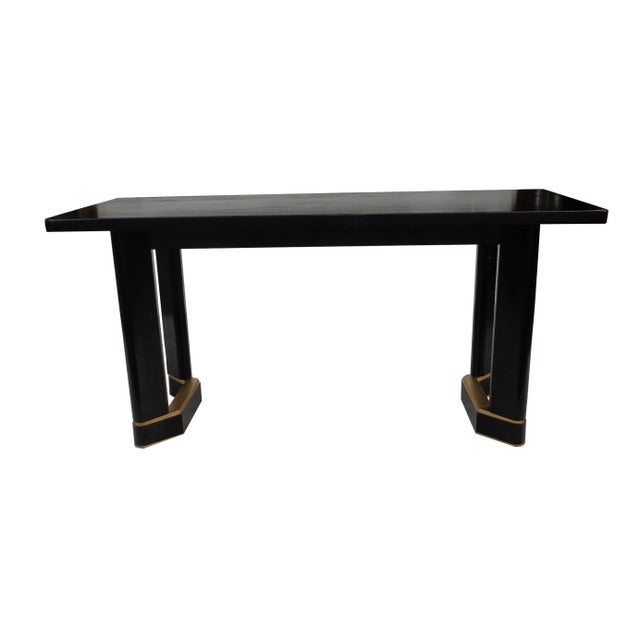 Art Deco Style Console Table For Sale In Houston - Image 6 of 8
