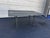 Antique Blue-Painted Drop-Leaf Wood Table For Sale - Image 11 of 12