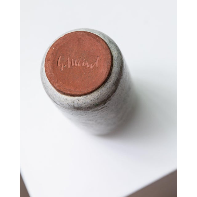 Vintage Vase by Gerhard Meisel for Keramik Workshop Stahnsdorf, 1950s For Sale - Image 9 of 12