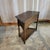 1920s English Oak Carved Drawer Front Angle Sided Table For Sale - Image 15 of 18