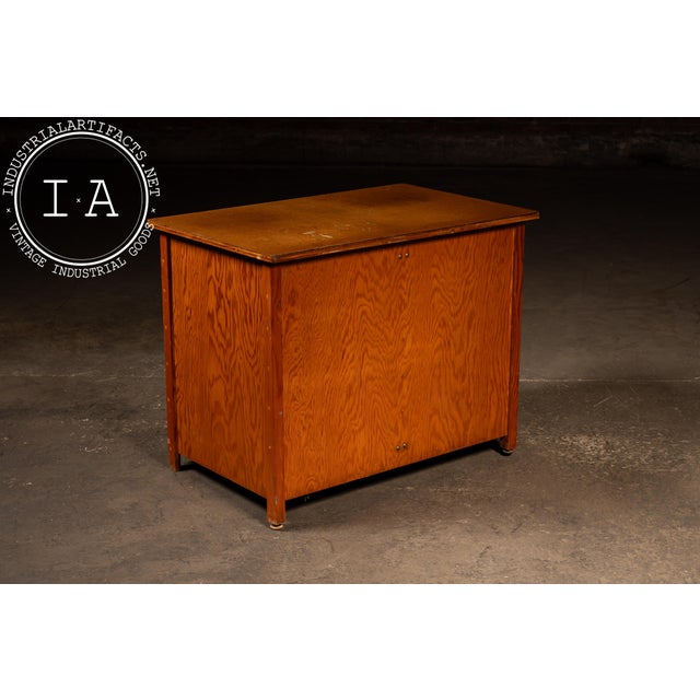 Mid-Century 12-Drawer Drafting & Parts Cabinet For Sale - Image 14 of 14