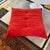 Red Michel Ducaroy for Ligne Roset Togo Ottoman, Alcantara Goya Red For Sale - Image 8 of 12