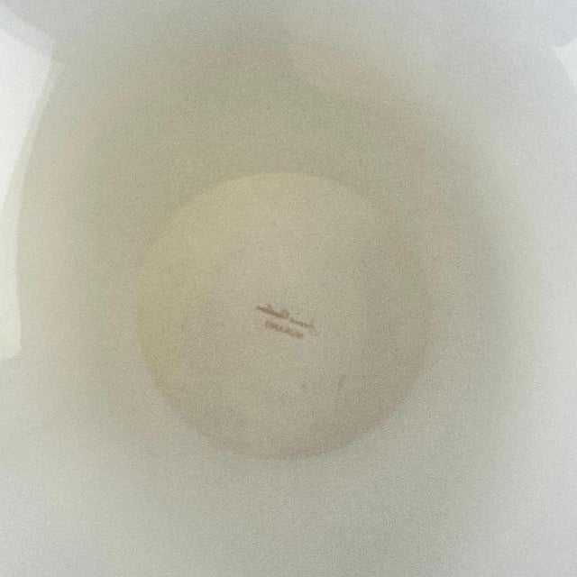 Gold Large Sculptural Murano Glass Bowl by Simone Cenedese, Italy, 1980s For Sale - Image 8 of 12