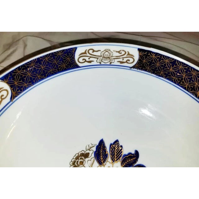 Late 20th Century Modern Imari Bowl For Sale In West Palm - Image 6 of 7