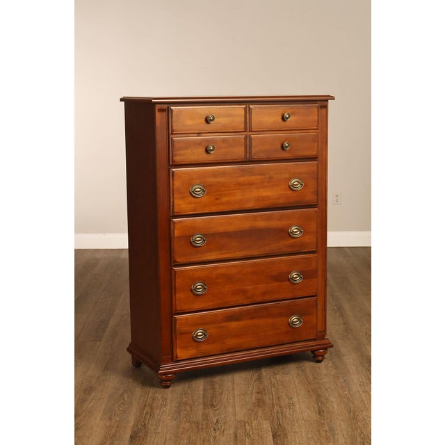American Broyhill Traditional 5 Drawer Tall Chest For Sale - Image 3 of 18