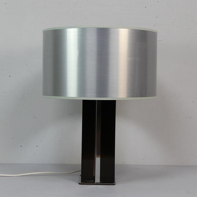 1970s Vintage Table Lamp in Chrome Plating, 1970s For Sale - Image 5 of 7