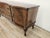 Chippendale Dressing Table in Walnut Burl and Brass, 1940 For Sale - Image 3 of 18