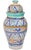 Early 20th Century Early 20th Century Handmade Colorful Moroccan Ceramic-Art Lidded Vase For Sale - Image 5 of 12
