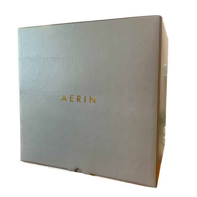 Bring a touch of modern Mediterranean glamour to your space with this AERIN “Calinda” Moon Vase, a hand-thrown, artisan-...