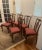 Brown Chairs Chippendale Drexel Dining Cherry Mahogany Vintage For Sale - Image 8 of 9