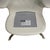 B&b Italia Radar Lounge Chair by James Irvine White Leather Swivel Lounger Italy For Sale - Image 13 of 17