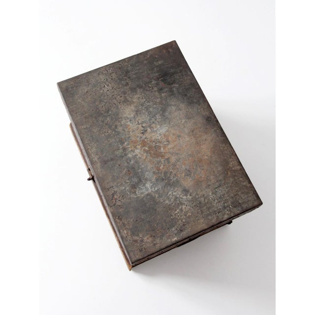Antique Railroad Conductor Box For Sale - Image 10 of 18