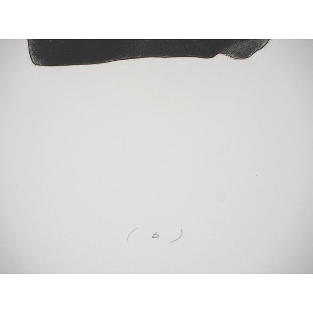 Paper Christian Fossier, Empaquetage, 1977, Etching on Vellum Paper For Sale - Image 7 of 9