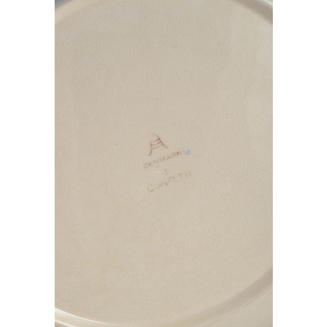 Susanne Dinner Plates from Aluminia, Set of 4 For Sale - Image 4 of 5