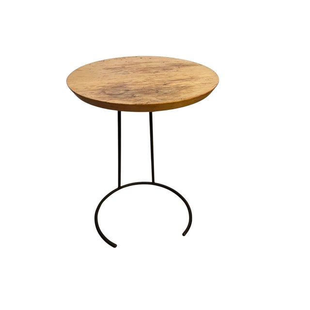 Jens Risom Jens Risom t.710 Walnut Side Table (Medium Walnut) For Sale - Image 4 of 10