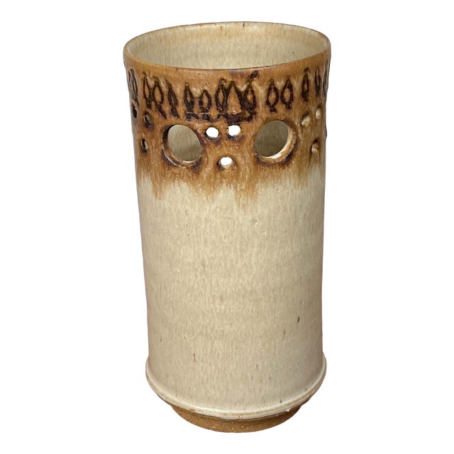 Mid-Century Modern Danish Studio Pottery Vase from Stougaard Keramik, 1960s For Sale