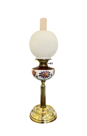 Victorian Oil Lamp, 1860s