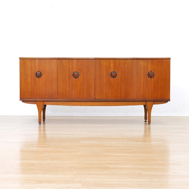 Mid-Century Modern 1960s Mid Century Teak Sideboard by Hubbinet Furniture For Sale - Image 3 of 11