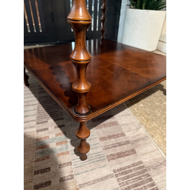 2020s Theodore Alexander Variations on the Bobbin Lamp Table For Sale - Image 5 of 12