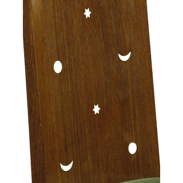 Wood Pair of Celeste Chairs by Patrick Naggar For Sale - Image 7 of 8