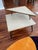 Almond Mid Century Modern Atomic Retro Step Table For Sale - Image 8 of 8