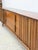 United Furniture Corporation Rare United Furniture MCM Long Dresser Intricate Wood Pulls Vintage Lowboy For Sale - Image 4 of 17