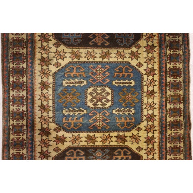 Vintage Turkish Hand Knotted Rug, 1950s For Sale - Image 6 of 18